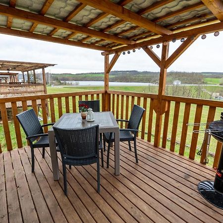 Mobilheim Chalet - Vyrovicka Prehrada Vyrovice Ngoại thất bức ảnh