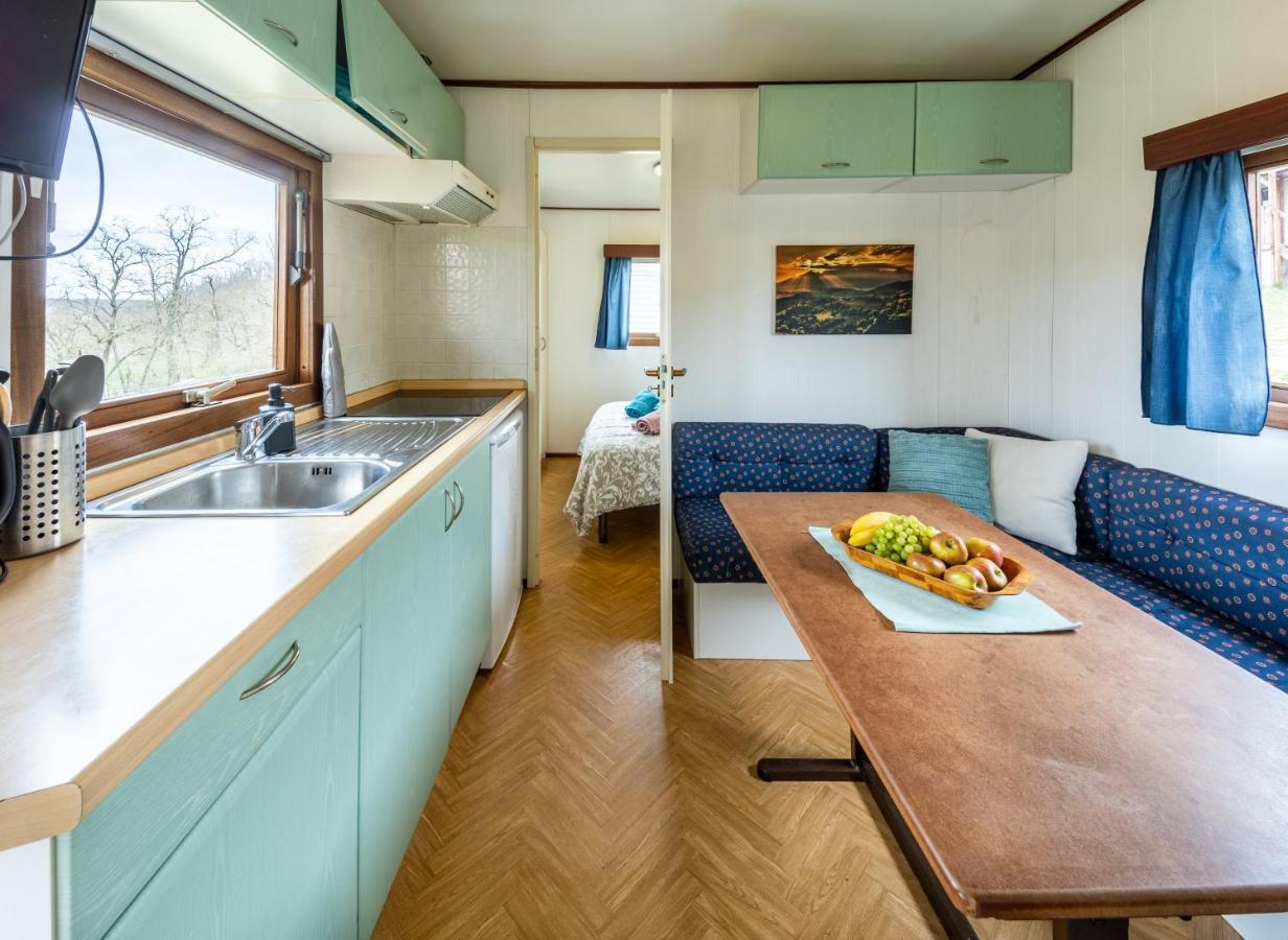 Mobilheim Chalet - Vyrovicka Prehrada Vyrovice Ngoại thất bức ảnh